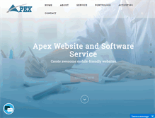 Tablet Screenshot of apexsoftmm.com